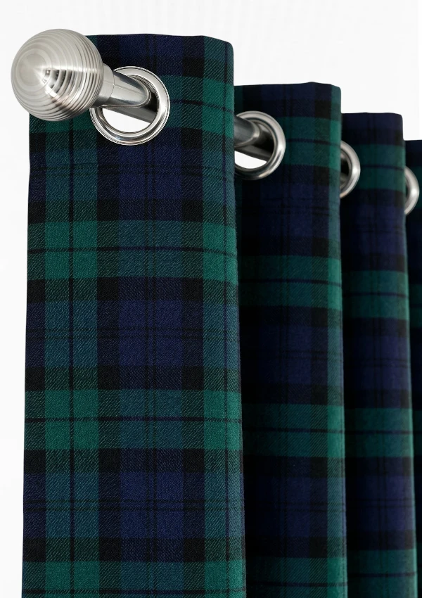 Black Watch Tartan Curtains Zoomed Black Watch Tartan Curtains Zoomed