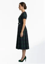 Black Watch Tartan Dress - Image 3