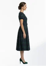 Black Watch Tartan Dress - Image 2