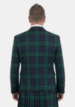 Black Watch Tartan Kilt Jacket Back