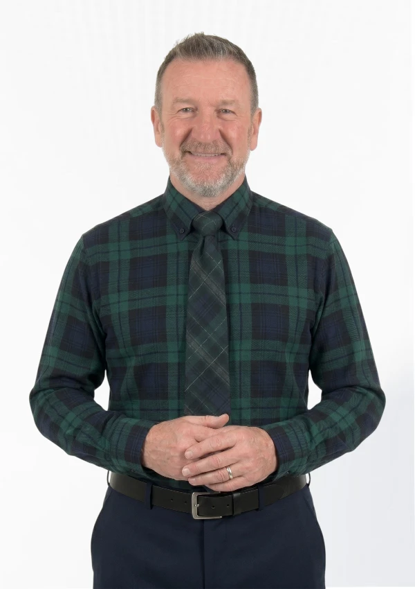 Black Watch Tartan Shirt Front