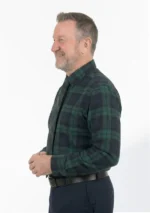 Black Watch Tartan Shirt Left Side
