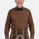 Brown Dress Shirt Front View