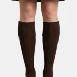 Brown Kilt Socks Front View