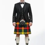Buchanan Tartan Kilt Outfit Front