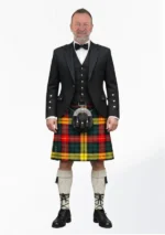 Buchanan Tartan Kilt Outfit Front