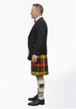 Buchanan Tartan Kilt Outfit Left Side
