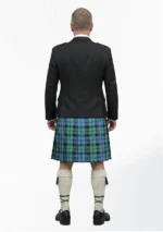 Campbell Tartan Kilt Outfit Back