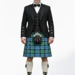 Campbell Tartan Kilt Outfit Front