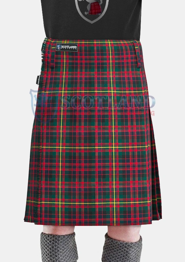 Carnegie Tartan Kilt Front
