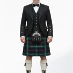 Clan Mackenzie Tartan Kilt Outfit Front