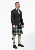 Dress Gordon Tartan Kilt Outfit Right Side