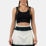 Fringe Black Watch Tartan Kilt Front View