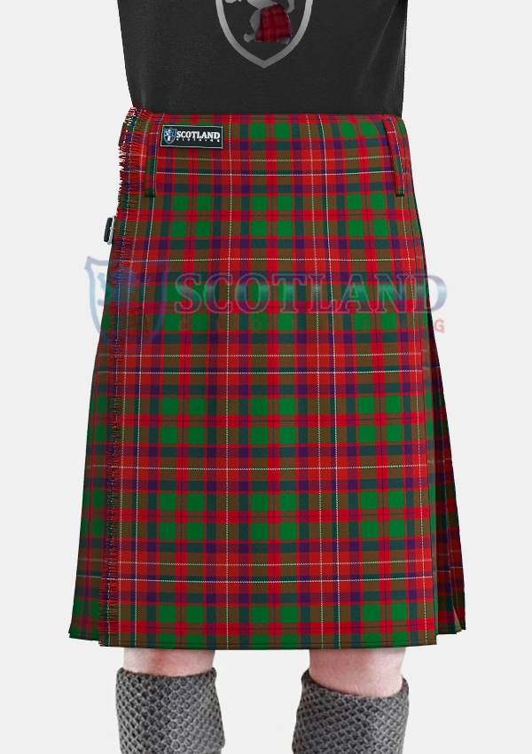Geddes Tartan Kilt Front