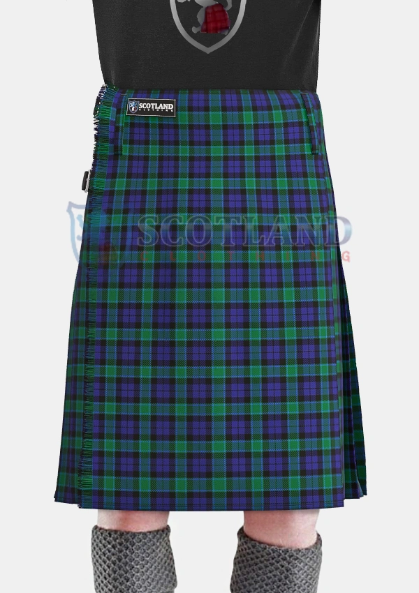Graham of Menteith Tartan Kilt Front