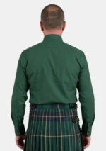 Green Dress Shirt Back View