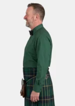 Green Dress Shirt Left Side View