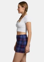 Heritage Of Scotland Tartan Skirt Left Side View