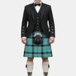 Highland Dragon Tartan Kilt Outfit Front