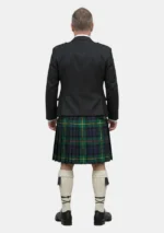 Hunting Stewart Tartan Kilt Outfit Back