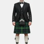 Hunting Stewart Tartan Kilt Outfit Front