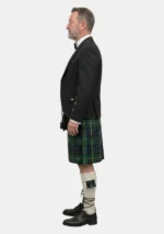 Hunting Stewart Tartan Kilt Outfit Left Side