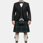 Johnstone Tartan Kilt Outfit Front