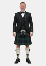 Johnstone Tartan Kilt Outfit Front
