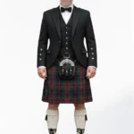 MacDonald Tartan Kilt Outfit Front