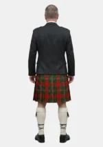 Conjunto de kilt de tartán MacGregor trasero