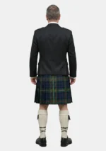 MacLaren Tartan Kilt Outfit Rückansicht