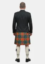 MacPherson Ancient Tartan Kilt Outfit Back