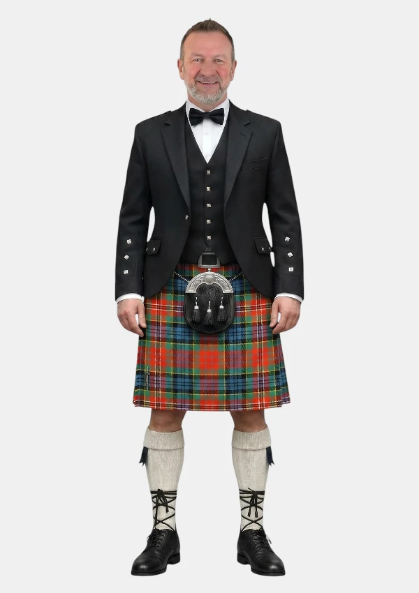 MacPherson Ancient Tartan Kilt Outfit MacPherson Ancient Tartan Kilt Outfit