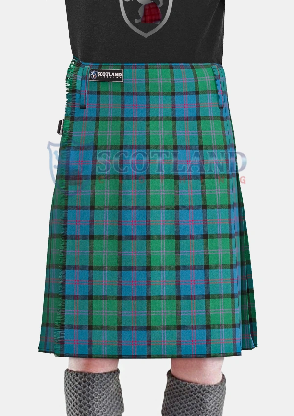 Macthomas Tartan Kilt Front