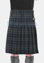Midnight Pride Tartan Kilt Back