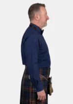 Navy Blue Dress Shirt Right Side View