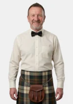 Off-White Dress Shirt Front View