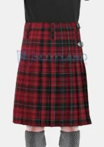 Pride of Wales Tartan Kilt Back