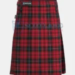 Pride of Wales Tartan Kilt Front