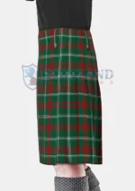 Prince of Wales Tartan Kilt Left