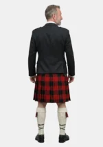 Rob Roy Tartan Kilt Outfit Back
