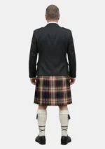 Rose Ancient Tartan Kilt Outfit Rückansicht