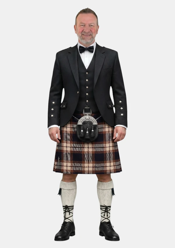 Tenue de kilt en tartan Rose Ancient