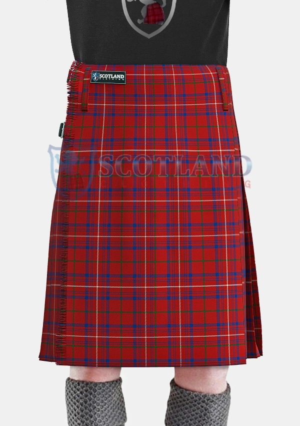 Rose Tartan Kilt Front Rose Tartan Kilt Front