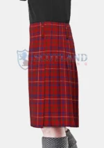 Rose Tartan Kilt Left