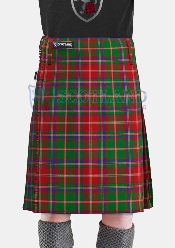 Somerville Tartan Kilt Front Somerville Tartan Kilt Front