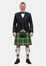 Strój kiltu w tartan St. Patrick