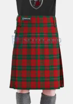 Thomas of Wales Tartan Kilt Front