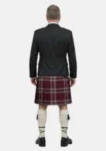 Tynecastle Park Tartan Kilt Outfit Rückansicht