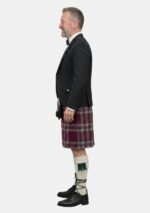Tynecastle Park Tartan Kilt Outfit linke Seite